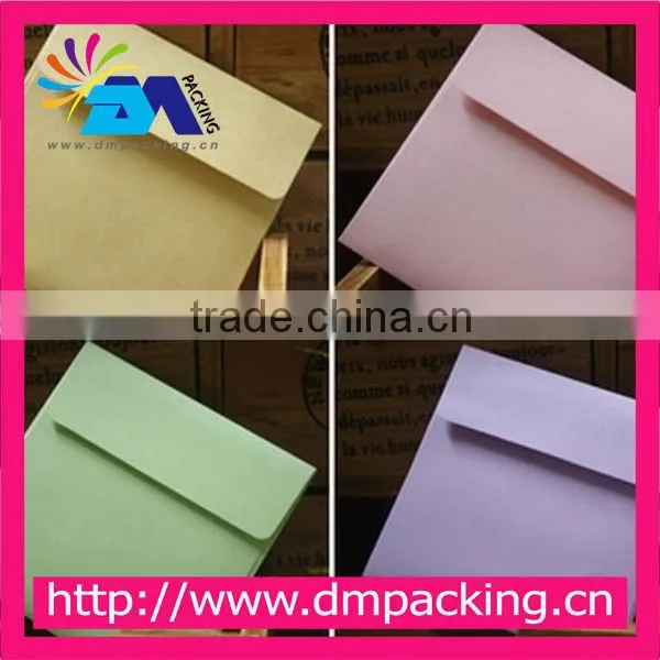 colorful paper envelope with insert card