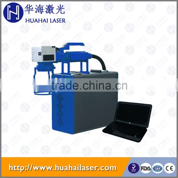 New Cheap Portable Mini Fiber Color Pigeon Ring Laser Marking Machine Plastic Tag Engraver Machine photo-2