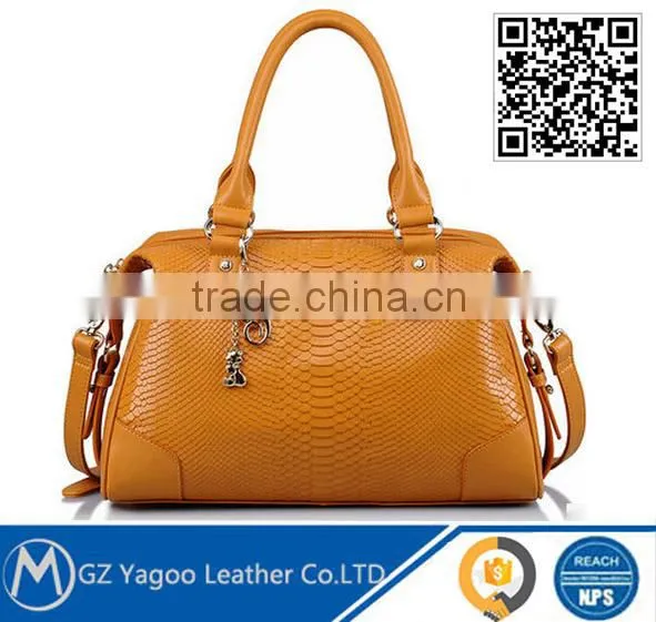 2016 Black Python Leather Women Bags photo-2