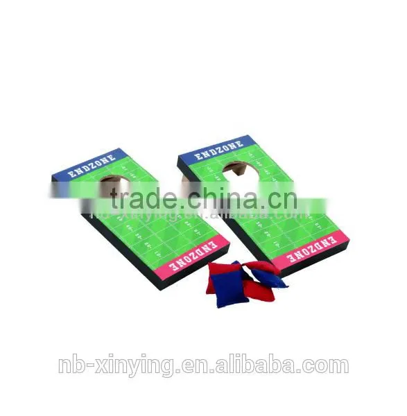 Hot Sale Table Top Wooden Bean Bag Toss Game Corn Hole Game Set