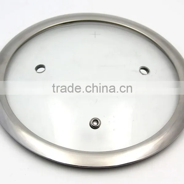 China Best Quality G Type 4mm Tempered Glass Lid for Fry Pan and Pot Supplier's Choice photo-3