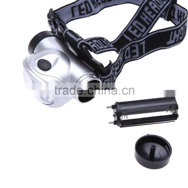 NEW High-Quality 8 LED 4 Mode Headlamp Head Light Lamp Flashlight Hiking Camping Night Fishing Water-resistant photo-4