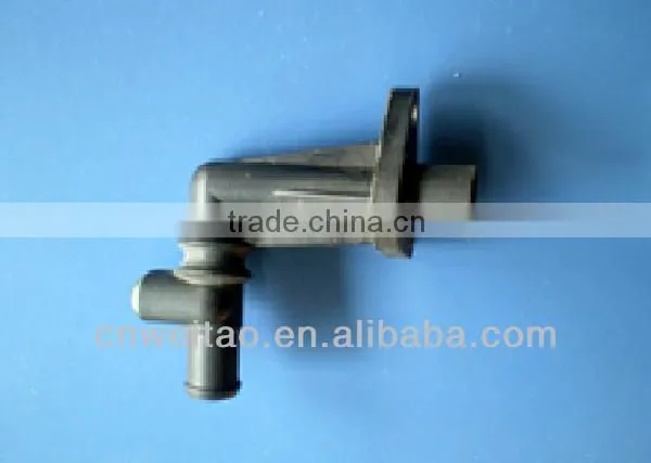 Plastic water inlet end pipe assembly