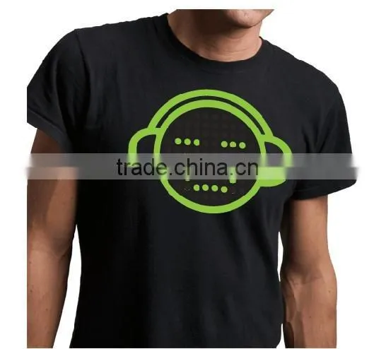 LED Flashing T Shirt,LED Message T-Shirt