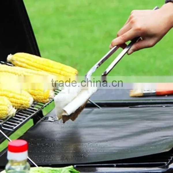 PTFE Non-stick Miracle BBQ Grill Mat , Cooking Mat BBQ Cover