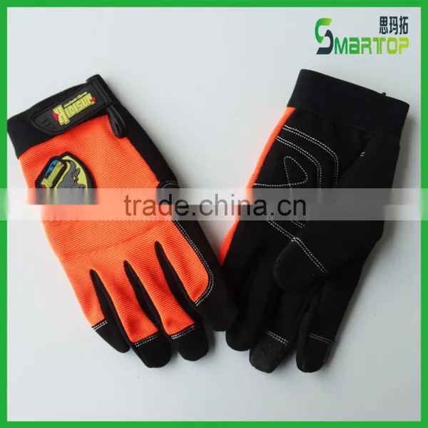 Microfiber and Shockproof Palm Custom Cycling Gloves photo-3