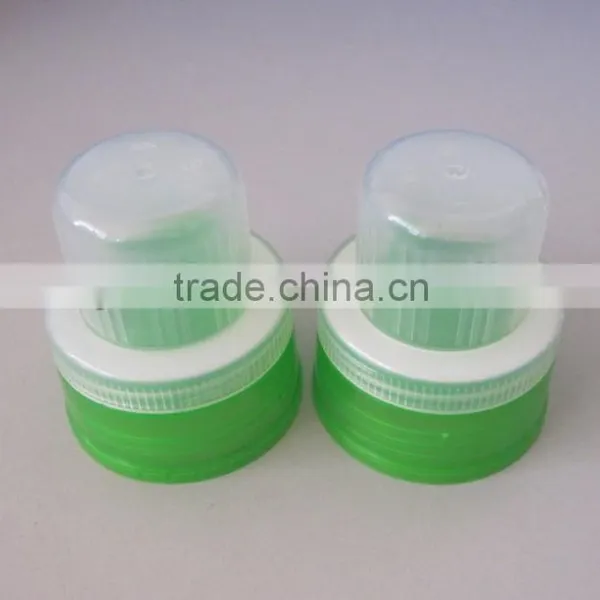 Green Color Bottle Cover,plastic Closure Cap
