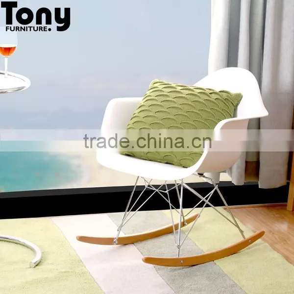Classic Living Room Furniture Rocking Plastic Chair photo-6