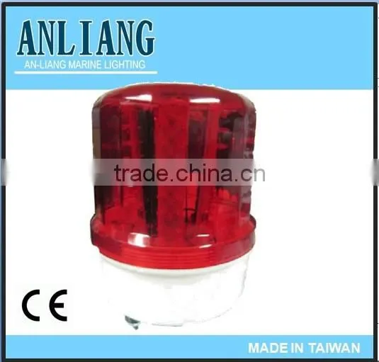 White/Yellow/Blue/Green IP55 4.8V Waterproof Led Warning Marine Solar-power Navigation Light photo-3