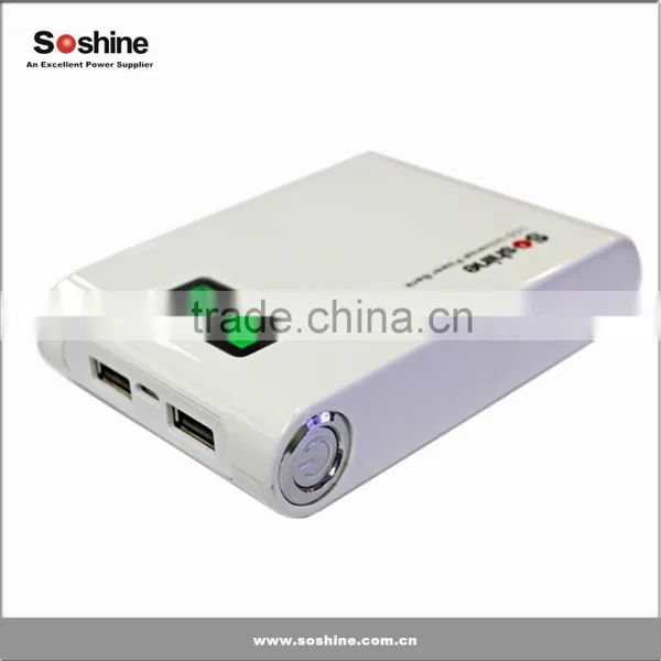 Soshine High Capacity LCD Universal Power Pack for IPhone IPad Mobile Phone or Other Devicse External Portable Power Bank photo-4