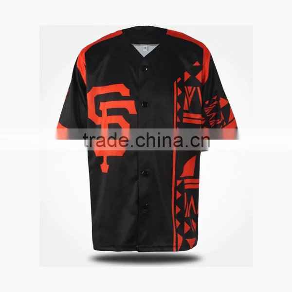 Sample Custom Cotton Satin Blank Baseball Jersey / Camo Print Baseball Softball Jersey photo-5