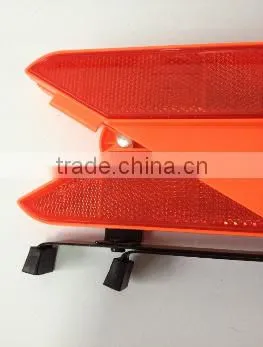 LED Safety Warning Triangle Reflector 17 Inch Emergency Road Flasher photo-4
