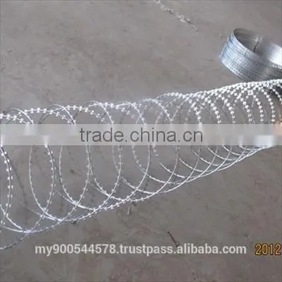Galvanized Concertina Razor Barbed Wire(BTO) photo-5