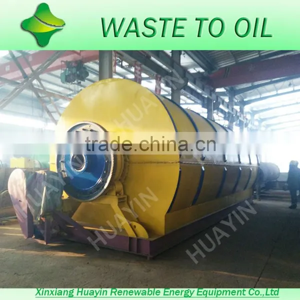 Low Sulfur Content Scrap Plastic to Oil Pyrolysis Machine