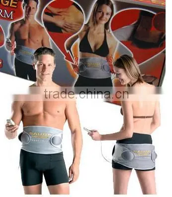 Fat Burner Reduction Heating Vibration Electric Waist Massager Sauna Slimming Belt