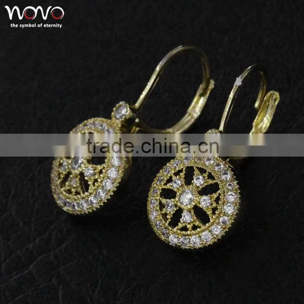 Latest Fashion Simple Design Earring Brass Jewelry Earrings photo-2