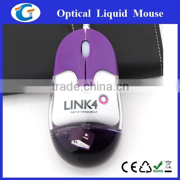 USB Optical Liquid Filled Mouse for Computer PC Laptop photo-4