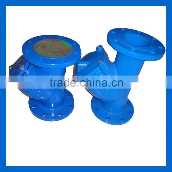 DIN3202 F1 Ductile Iron Flanged Y Type Strainer DN100