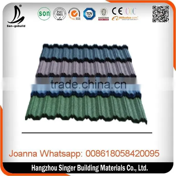 Zinc Supplier Green Unfade Durability Metal Roofing for Nigeria/Kenya photo-3