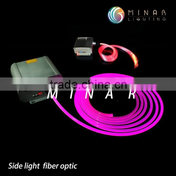 High Quality 10mm Pof Fiber Optic Side Glow Cable Lighting Kits photo-3
