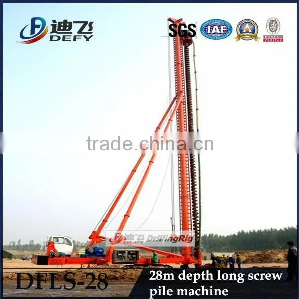 2014 New Design Powerful 28m Hydraulic Static Pile Driver