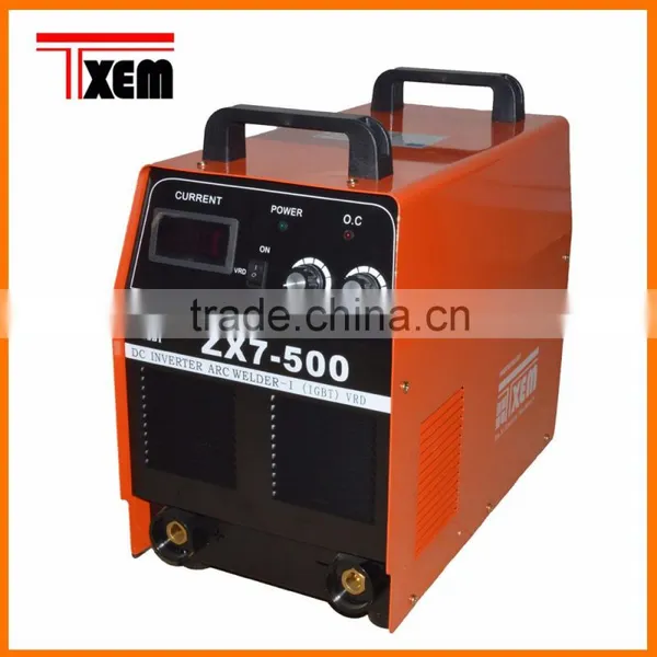 ZX7/ARC-500 Inverter DC Arc Welding Machine 220V20-200A-21KVA photo-2
