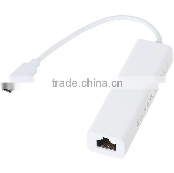 Multi-function Type C to 3 Ports USB Hub With RJ45 LAN Ethernet Adapter Cable For Macbook 12 Inch photo-4