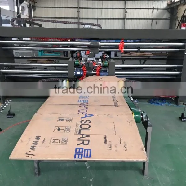 Double Pieces Automatic Carton Box Stitching Machine/corrugated Cardboard Stapler photo-3
