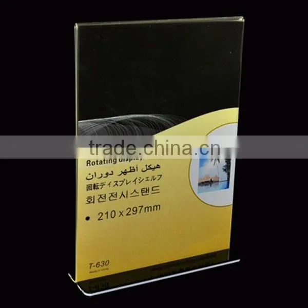 High Quality Acrylic a4 Paper Stand photo-2