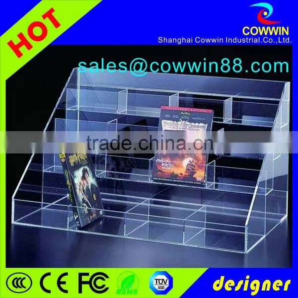 Clear Acrylic Nail Polish Countertop Display Rack photo-3