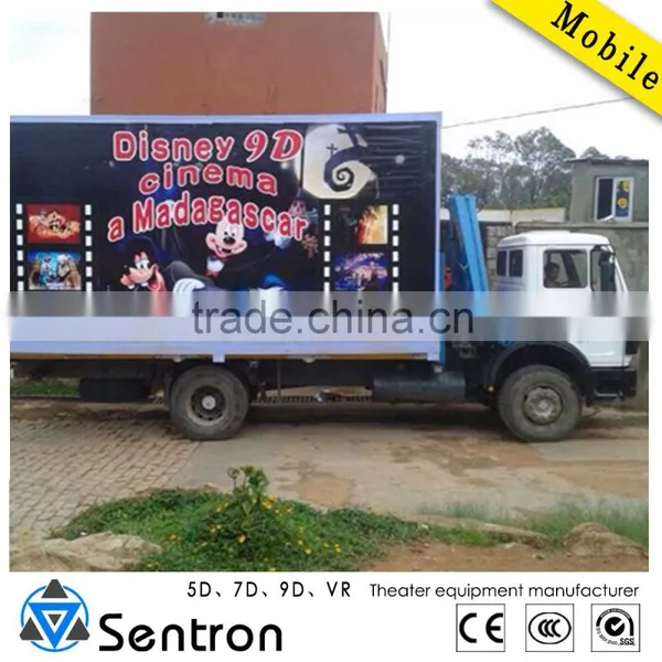 Attractive Mobile 5D 6D 7D 8D 9D XD Cinema For Amusement Park Truck Mobile 12D Cinema photo-5