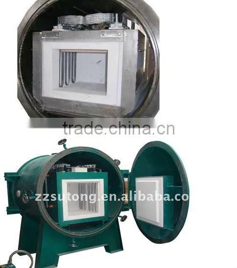 1400C PID Auto Control Programmable Vacuum Furnace With High Pressure photo-2