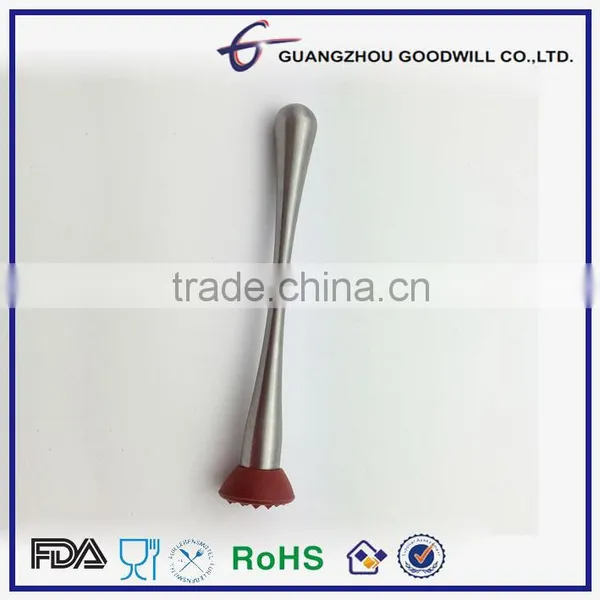 Stainless Steel Muddler + Rubber Base photo-4