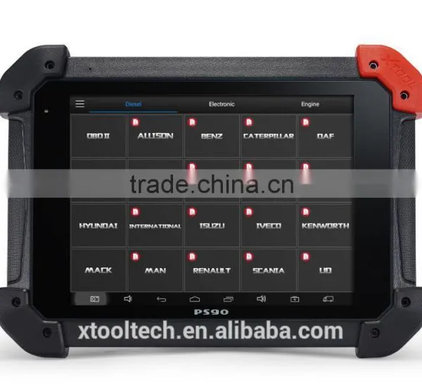 Xtool NEW Model PS90 HD Obd Heavy Truck Scanner With Cheap Pricehot Sale Professional Truck Scanner