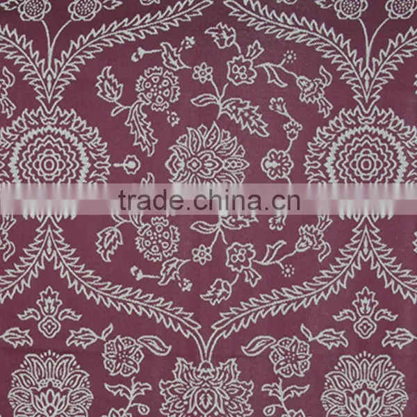 New Arrival 100% Polyester Embroidery Window Curtain Fabric photo-2