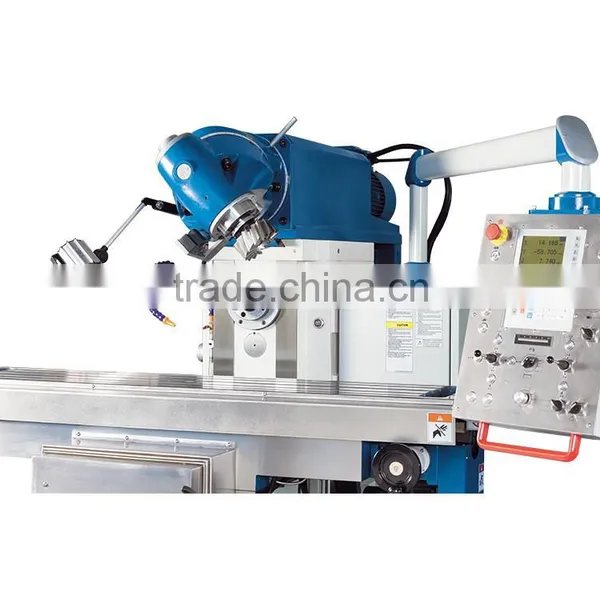 Universal Milling Machine UWF 5 Rigid Knee-and-Column Milling Machine With Servo Drive Feed and Universal Swivel Head Quality Choice photo-2