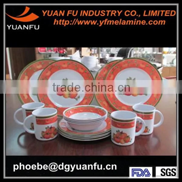 CE,FDA,LFGB Certification Two-tone Plastic Wholesale Disposable Melamine Tableware photo-5