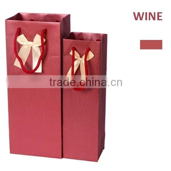 Special Swirl Mark Paper Wine Bag photo-3