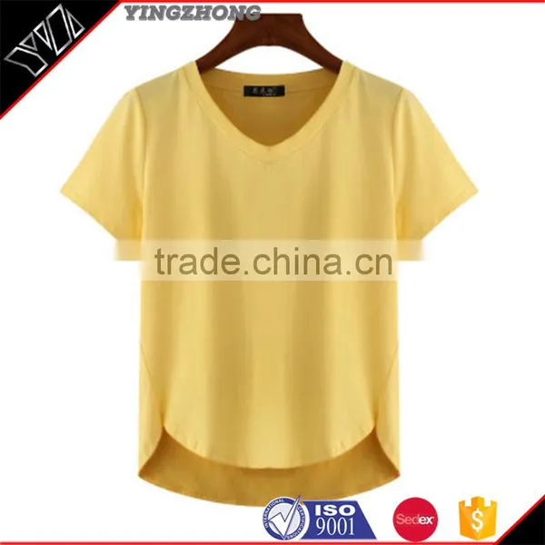 Chian Supplier Wholesale Apparel Summer Fashion Sport Clothes Lady Shirt photo-5