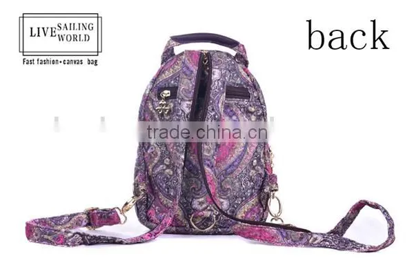 Brand New Design Chinese Folk Style Canvas Backpack & Chest Bag photo-3