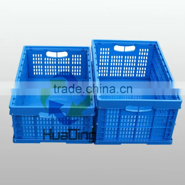 Plastic Collapsible Colorful Storage Tool Box/plastic Basket/multipurpose Plastic Box HDFG-604015C and CL photo-3