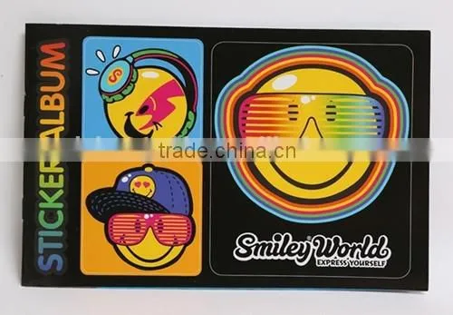 Alphabet Sticker Book Removable Self-adhesive Sticker Book for Kids