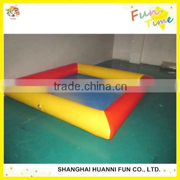 2015 China Best Quality Cheap Blue Inflatable Water Pool Square Swimming Pool for Water Balls for Kids Playing for Sale photo-3