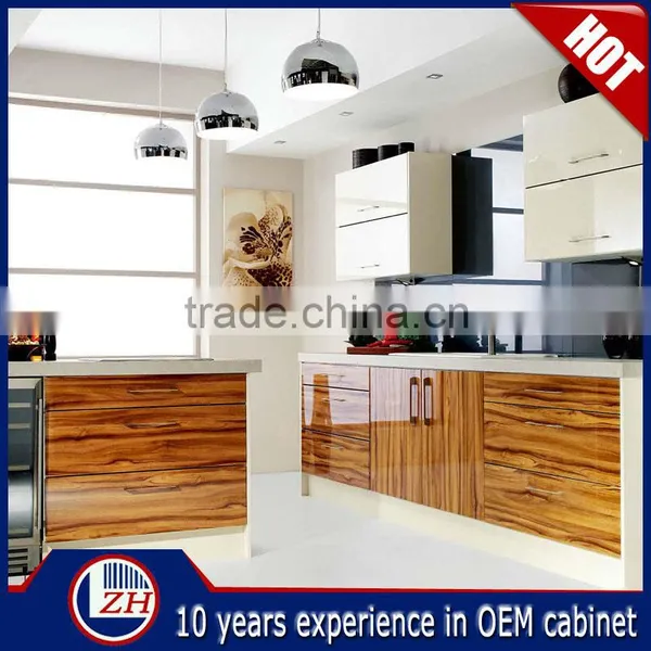 Modern Imported High Gloss uv Kitchen Cabinets From China photo-2