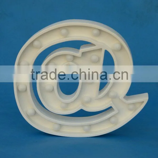 The "& " Shape Light Led Sign Light Marquee Lights With the Battery photo-2