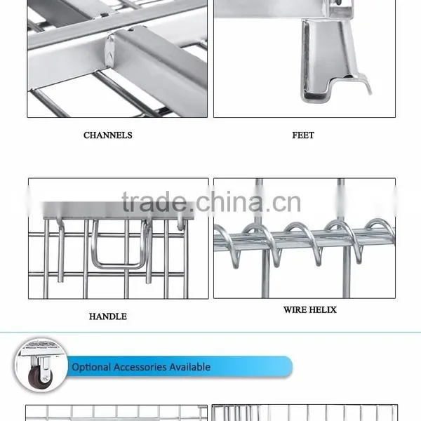 Storage Metal Cage / Metal Breeding Cage / Pallet Cages for Sale photo-4