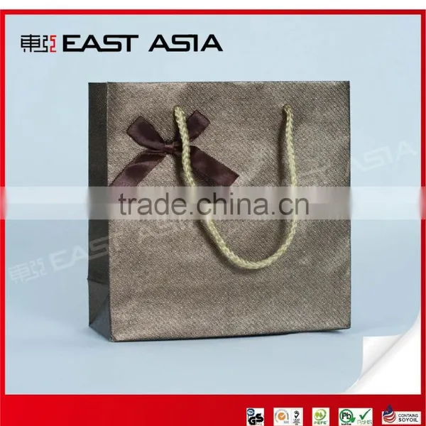 Special Paper Bag With Cotton Rope Handles and Decorative Ribbon Bow photo-3