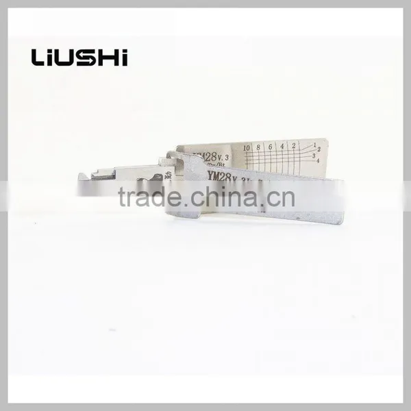 Locksmith ToolYM28 Car Door Locks Pick 2-in-1 Tool Lishi Decoder Lishi 2 in 1locksmith Tools
