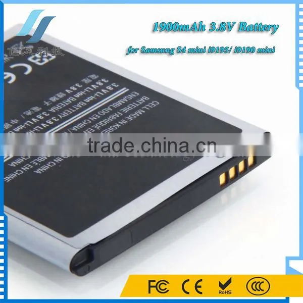 3.8V 1900mAh Battery for Samsung S4 Mini I9195 Battery I9190 Mini photo-4