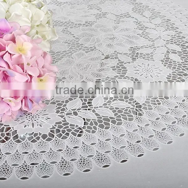 CROCHET PVC TABLECLOTH-ZT-367 137*137cm photo-5